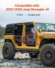 VEVOR Jeep Tube Doors, 4-Door, Hunting Style Jeep Tubular Door with DOT Certified Rear View Mirrors
