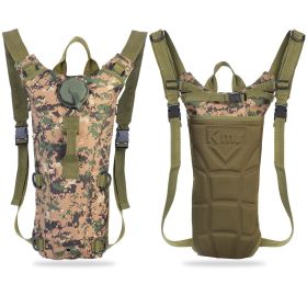 iMounTEK Tactical Hydration Pack 3L Water Bladder Adjustable Water Drink Backpack for Hiking Cycling Climbing Running (Option: 3LWaterBagJungle)