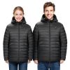 VEVOR Heated Jacket for Men with 7.4V Battery, Soft Shell Electric Heating Coat