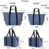 Heavy-Duty Cooling Tote Bag â€“ 5.28 Gallon Capacity for Beach, Camping & Grocery Hauling